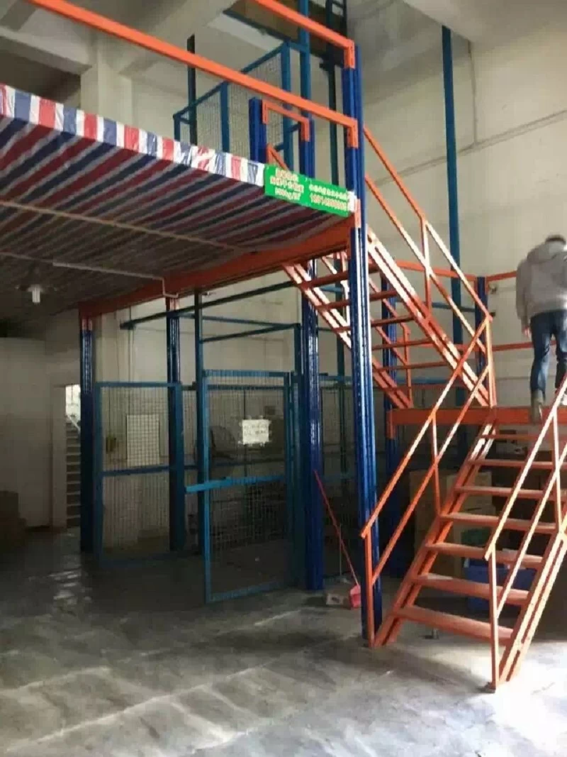 Mezzanine floor and mezzanine shelf main product