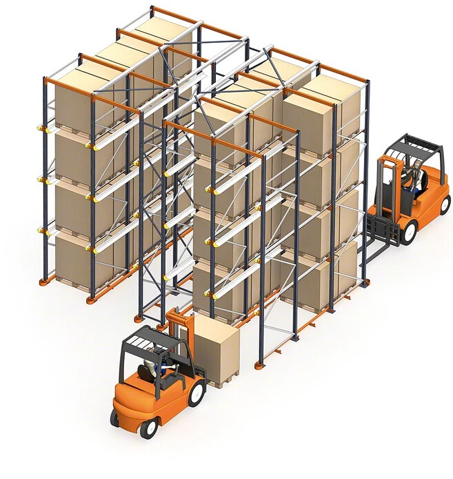 Drive-In Drive-Thru Pallet Rack product image 2